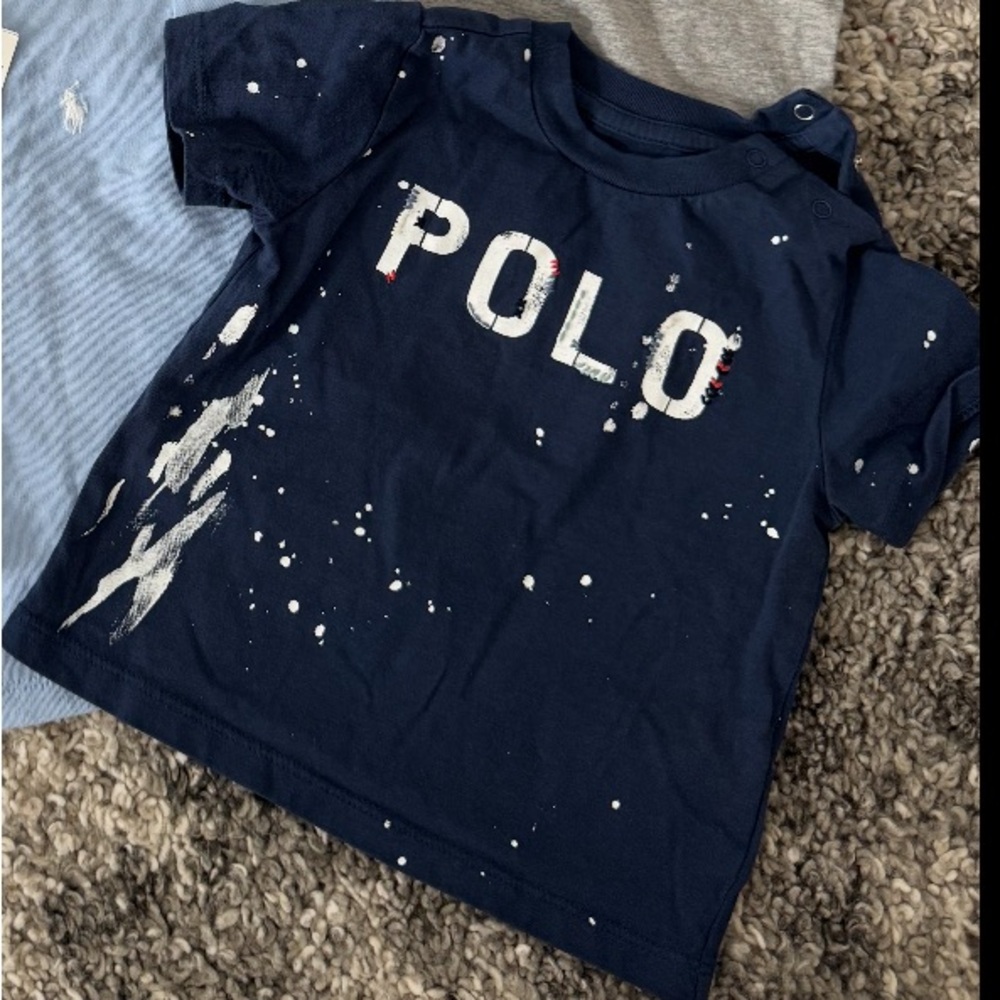 Polo by Ralph Lauren Kids Navy T-Shirt